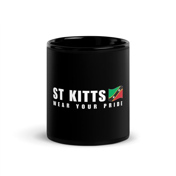 Wear Your Pride Black Glossy Mug – Stylish and Durable