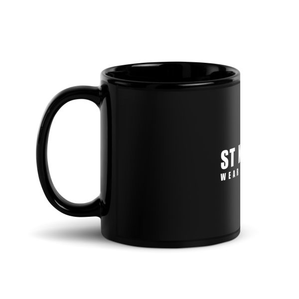 Wear Your Pride Black Glossy Mug – Stylish and Durable - Image 2