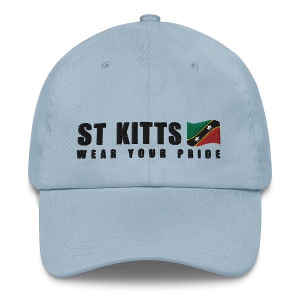 Unisex Baseball Cap with St Kitts Flag Brand Logo