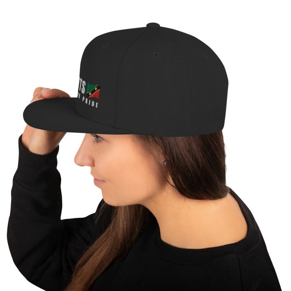 Snapback Cap with Embroidered St Kitts Wear Your Pride - Image 6