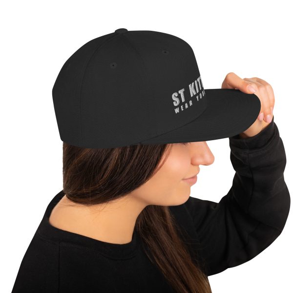 Snapback Cap with Embroidered St Kitts Wear Your Pride - Image 7