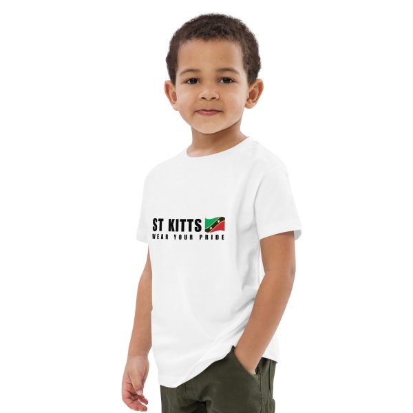 St. Kitts 'Wear Your Pride' Organic Cotton Kids T-Shirt - Image 3