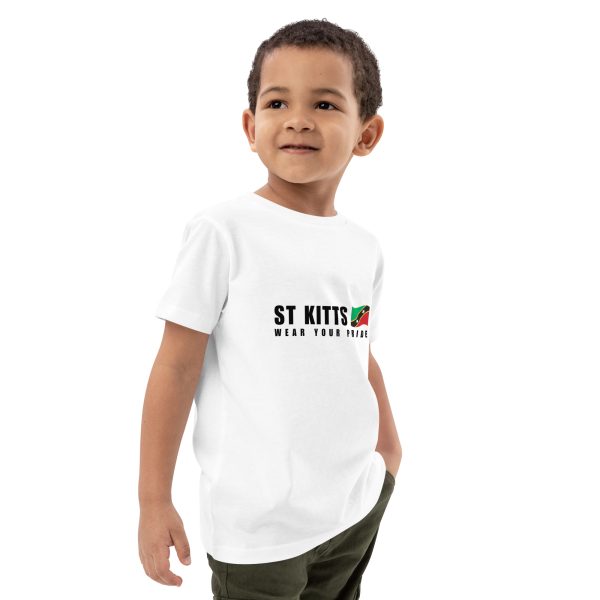 St. Kitts 'Wear Your Pride' Organic Cotton Kids T-Shirt - Image 2