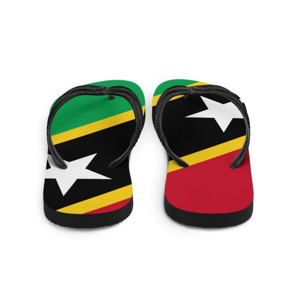 St Kitts and Nevis Flag Flip-Flops - Image 2