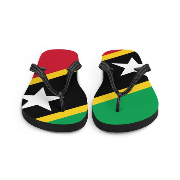 St Kitts and Nevis Flag Flip-Flops - Image 3