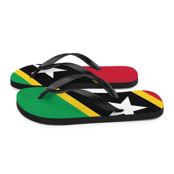 St Kitts and Nevis Flag Flip-Flops - Image 4