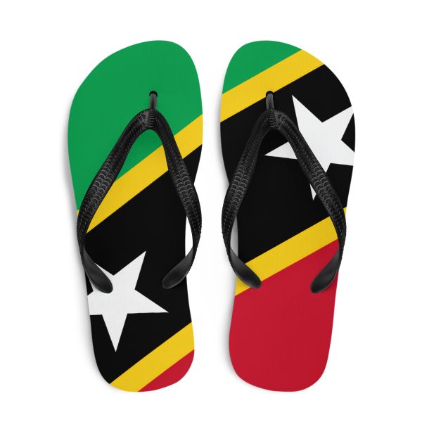 St Kitts and Nevis Flag Flip-Flops