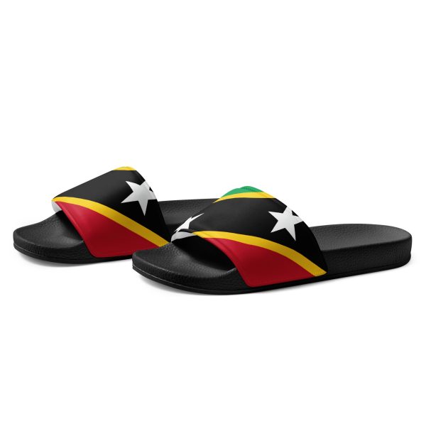 Men’s Slides with St. Kitts and Nevis Flag – Comfort Meets Island Pride - Image 3